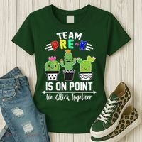 Team Pre-K Is On Point Women's T-Shirt thumb 3