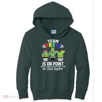 Team Pre-K Is On Point Kids Hoodie thumb 0