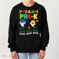 Team Pre-K Shark Doo Doo Doo Women's Sweatshirt thumb 0