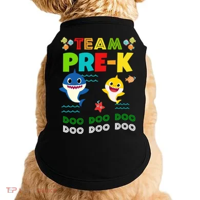 Team Pre-K Shark Doo Doo Doo Doggie Tank