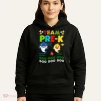 Team Pre-K Shark Doo Doo Doo Hoodie thumb 5