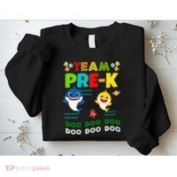 Team Pre-K Shark Doo Doo Doo Sweatshirt thumb 2
