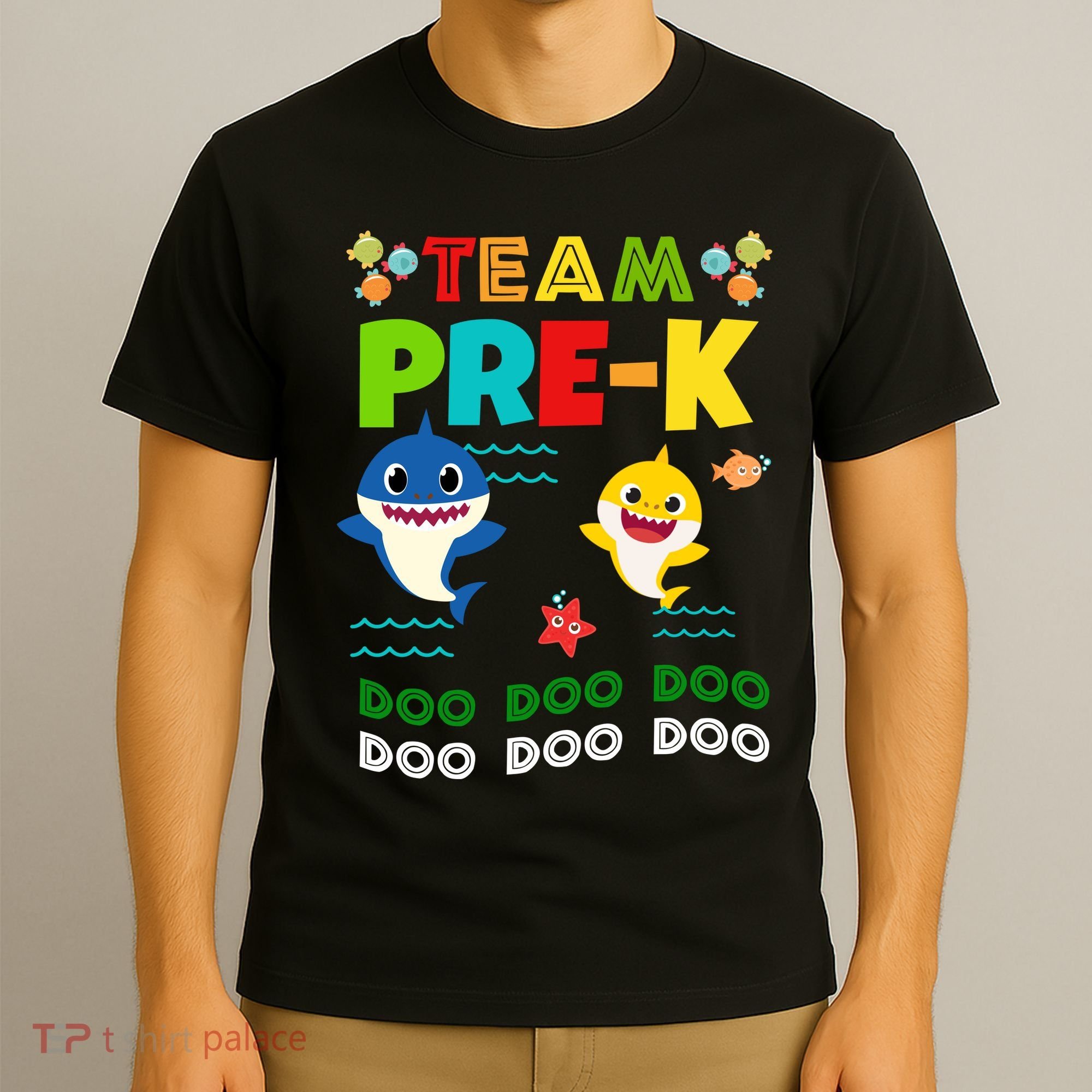 Team Pre-K Shark Doo Doo Doo T-Shirt