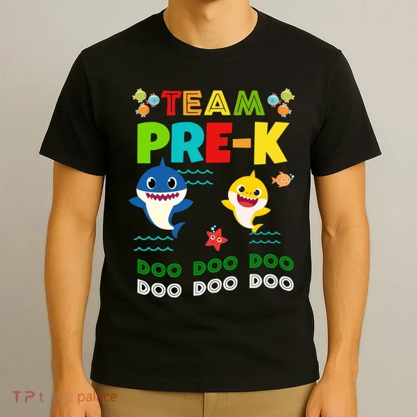 Team Pre-K Shark Doo Doo Doo T-Shirt