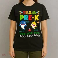 Team Pre-K Shark Doo Doo Doo T-Shirt thumb 4