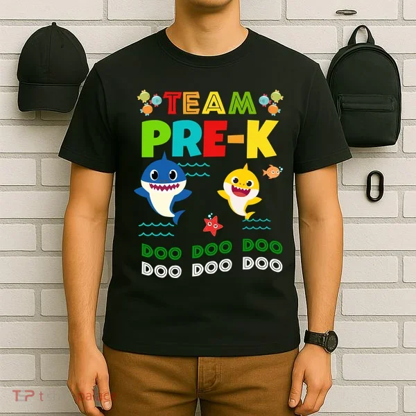 Team Pre-K Shark Doo Doo Doo T-Shirt
