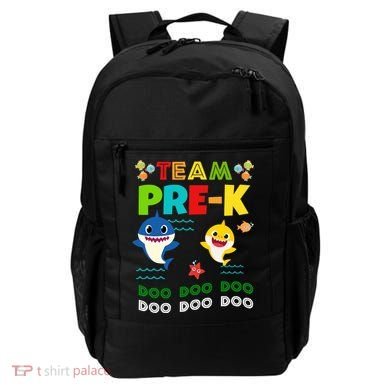 Team Pre-K Shark Doo Doo Doo Backpack