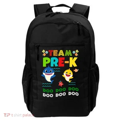 Team Pre-K Shark Doo Doo Doo Backpack