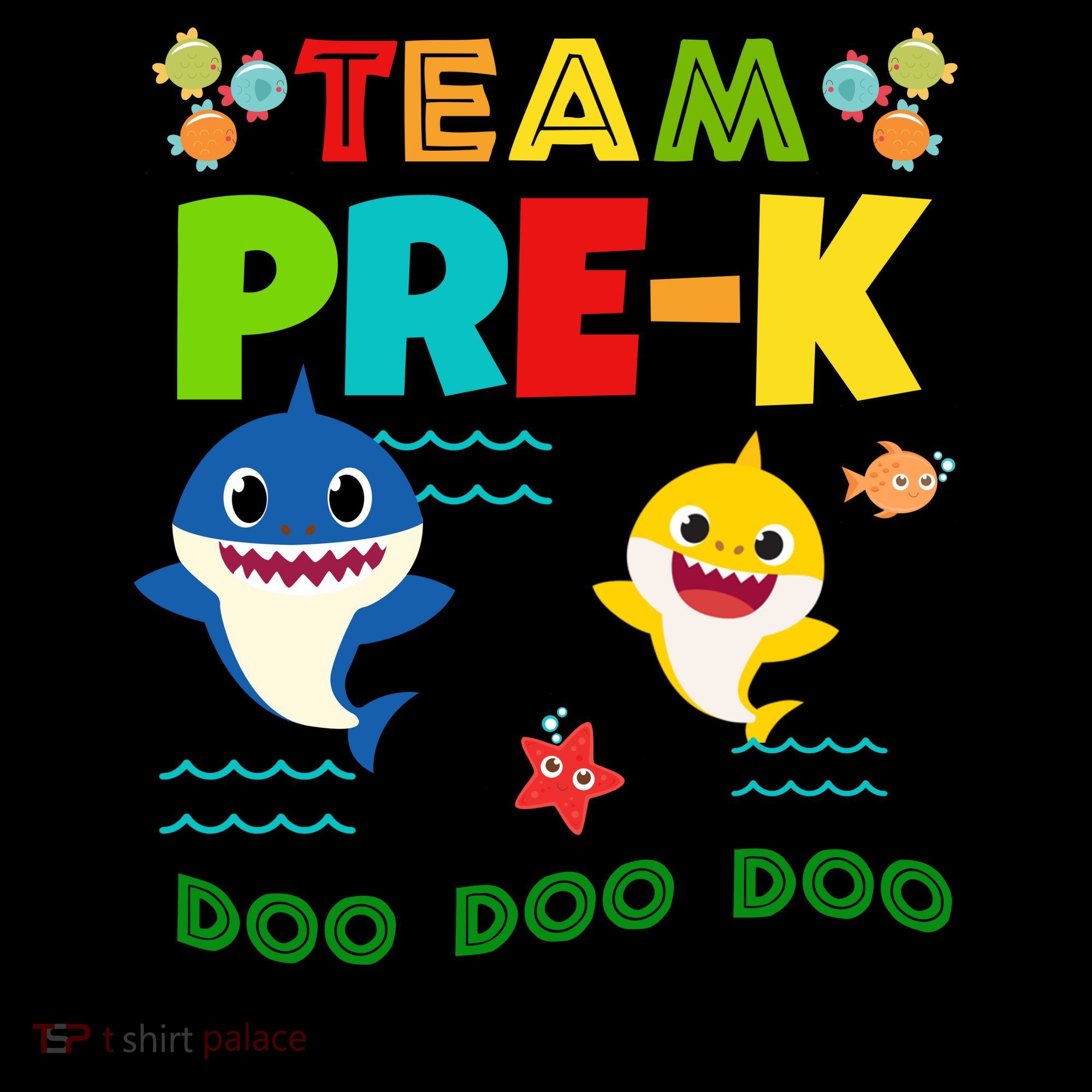 Team Pre-K Shark Doo Doo Doo Coffee Mug