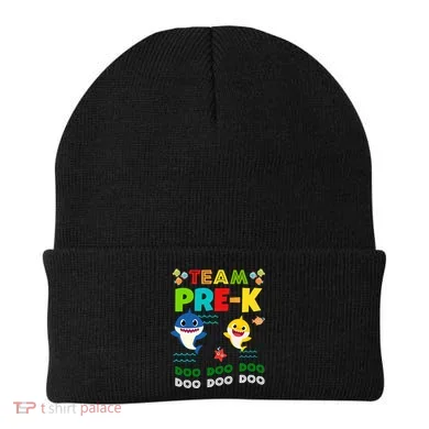 Team Pre-K Shark Doo Doo Doo Beanie