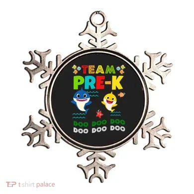 Team Pre-K Shark Doo Doo Doo Ornament