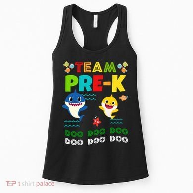 Team Pre-K Shark Doo Doo Doo Women's Tank Top