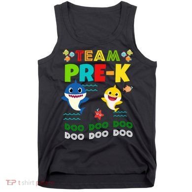 Team Pre-K Shark Doo Doo Doo Tank Top