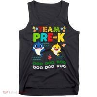 Team Pre-K Shark Doo Doo Doo Tank Top thumb 0