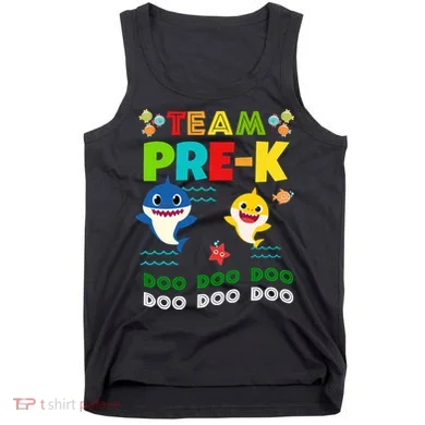 Team Pre-K Shark Doo Doo Doo Tank Top