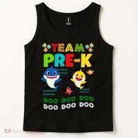 Team Pre-K Shark Doo Doo Doo Tank Top thumb 2