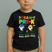 Team Pre-K Shark Doo Doo Doo Toddler T-Shirt thumb 2