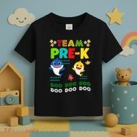 Team Pre-K Shark Doo Doo Doo Toddler T-Shirt thumb 3
