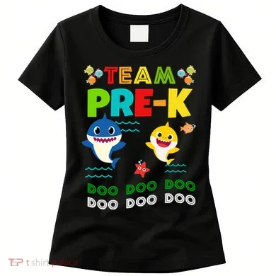 Team Pre-K Shark Doo Doo Doo Women's T-Shirt