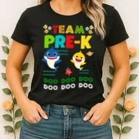Team Pre-K Shark Doo Doo Doo Women's T-Shirt thumb 2