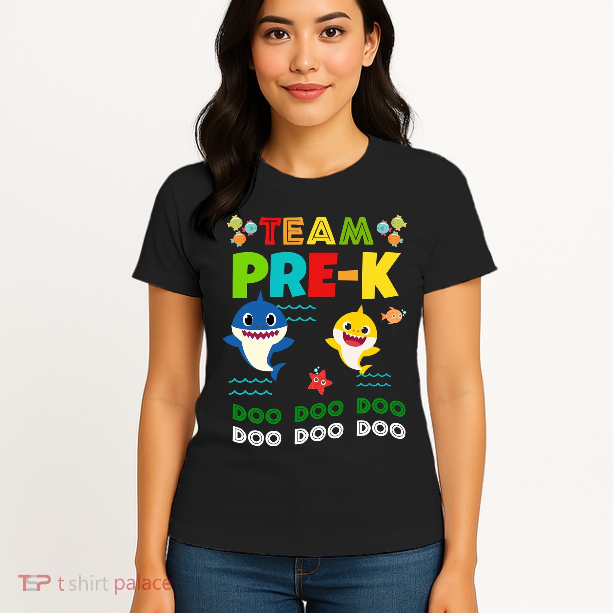 Team Pre-K Shark Doo Doo Doo Women's T-Shirt