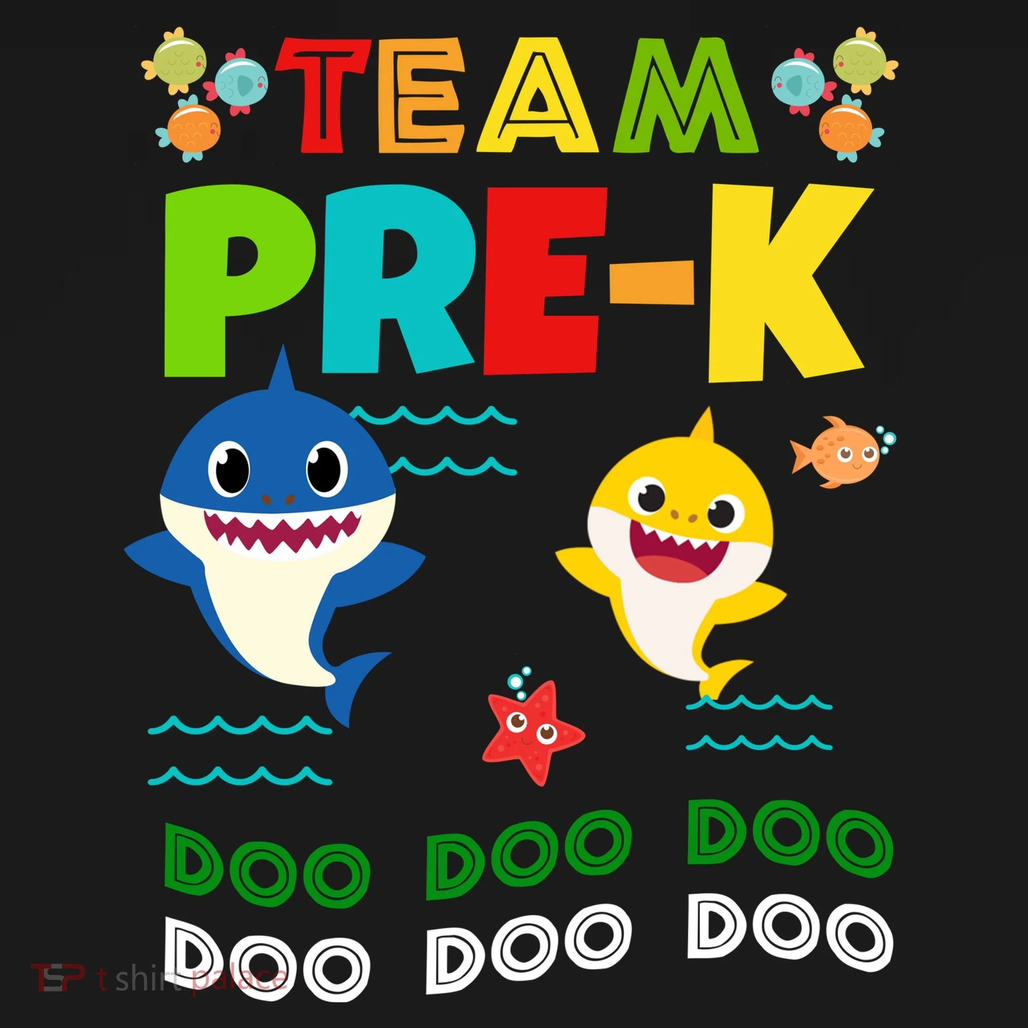 Team Pre-K Shark Doo Doo Doo Women's T-Shirt
