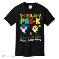 Team Pre-K Shark Doo Doo Doo Kids T-Shirt thumb 0