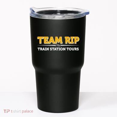 Team Rip Train Station Tours Yellowstone Tumbler