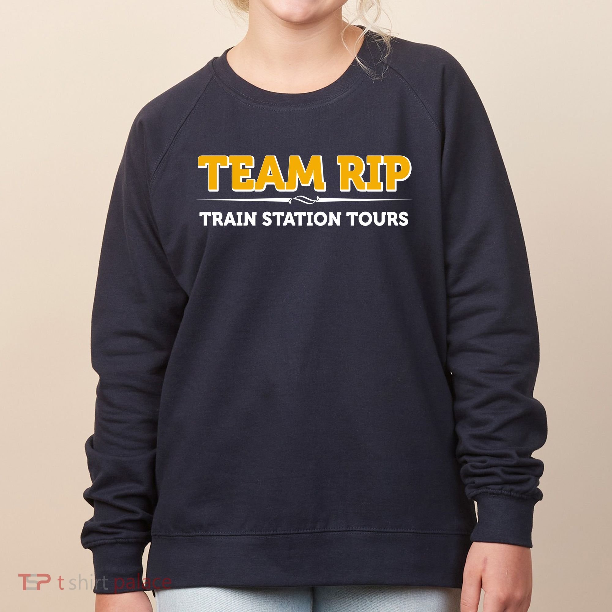 Team Rip Train Station Tours Yellowstone Women's Sweatshirt