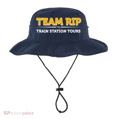 Team Rip Train Station Tours Yellowstone Bucket Hat