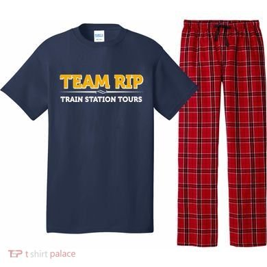 Team Rip Train Station Tours Yellowstone Pajama Set