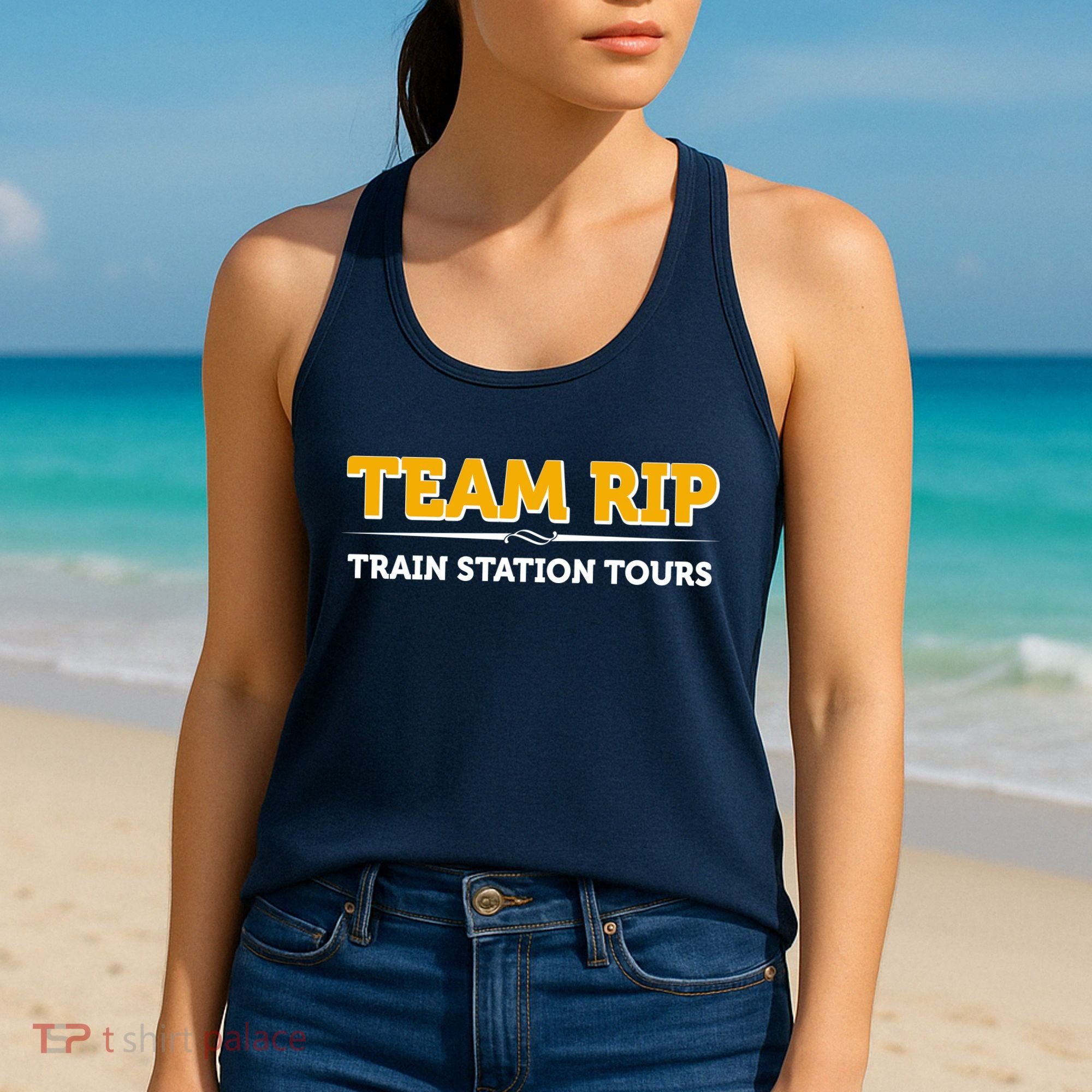 Team Rip Train Station Tours Yellowstone Women's Tank Top