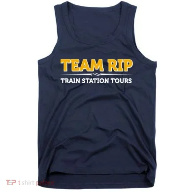 Team Rip Train Station Tours Yellowstone Tank Top