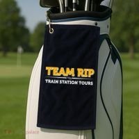 Team Rip Train Station Tours Yellowstone Golf Towel thumb 2