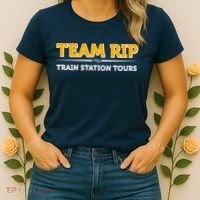 Team Rip Train Station Tours Yellowstone Women's T-Shirt thumb 2