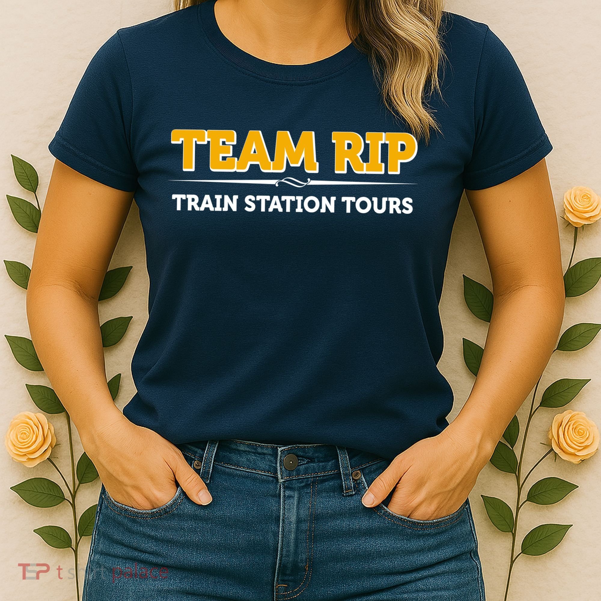 Team Rip Train Station Tours Yellowstone Women's T-Shirt