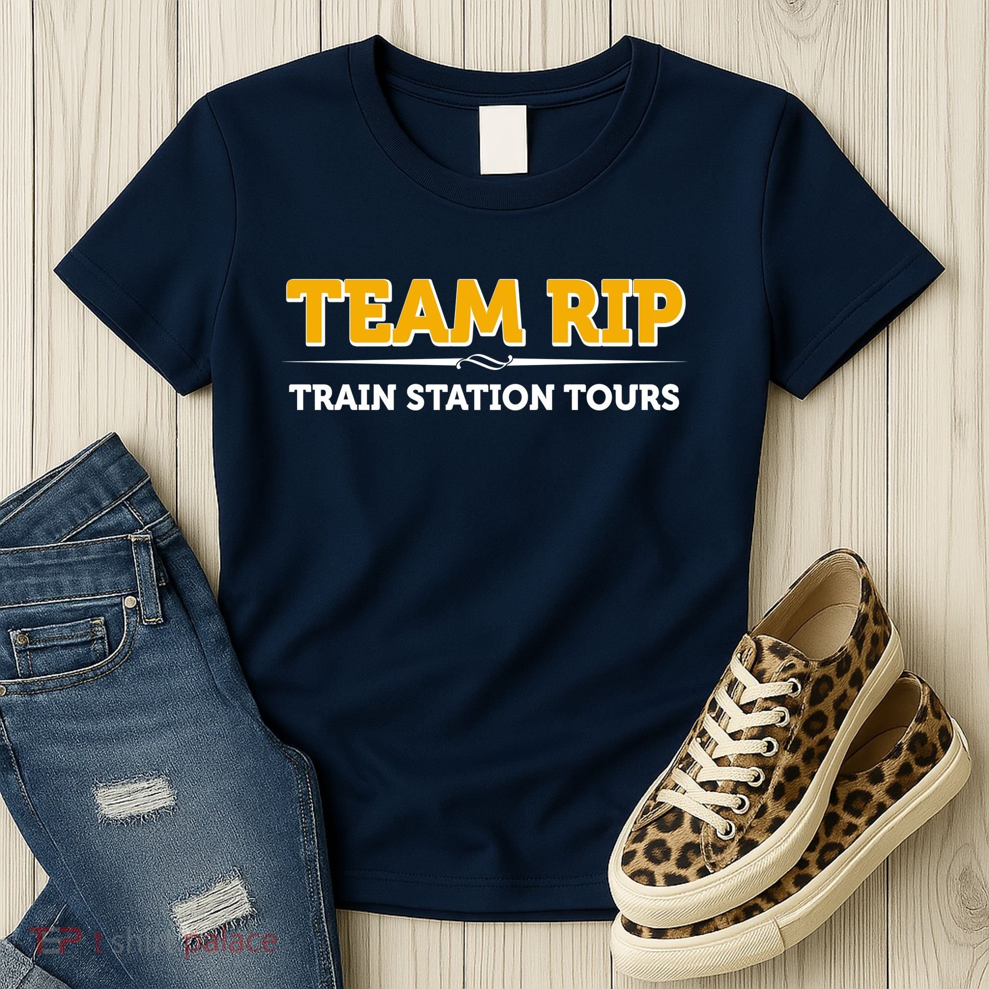 Team Rip Train Station Tours Yellowstone Women's T-Shirt
