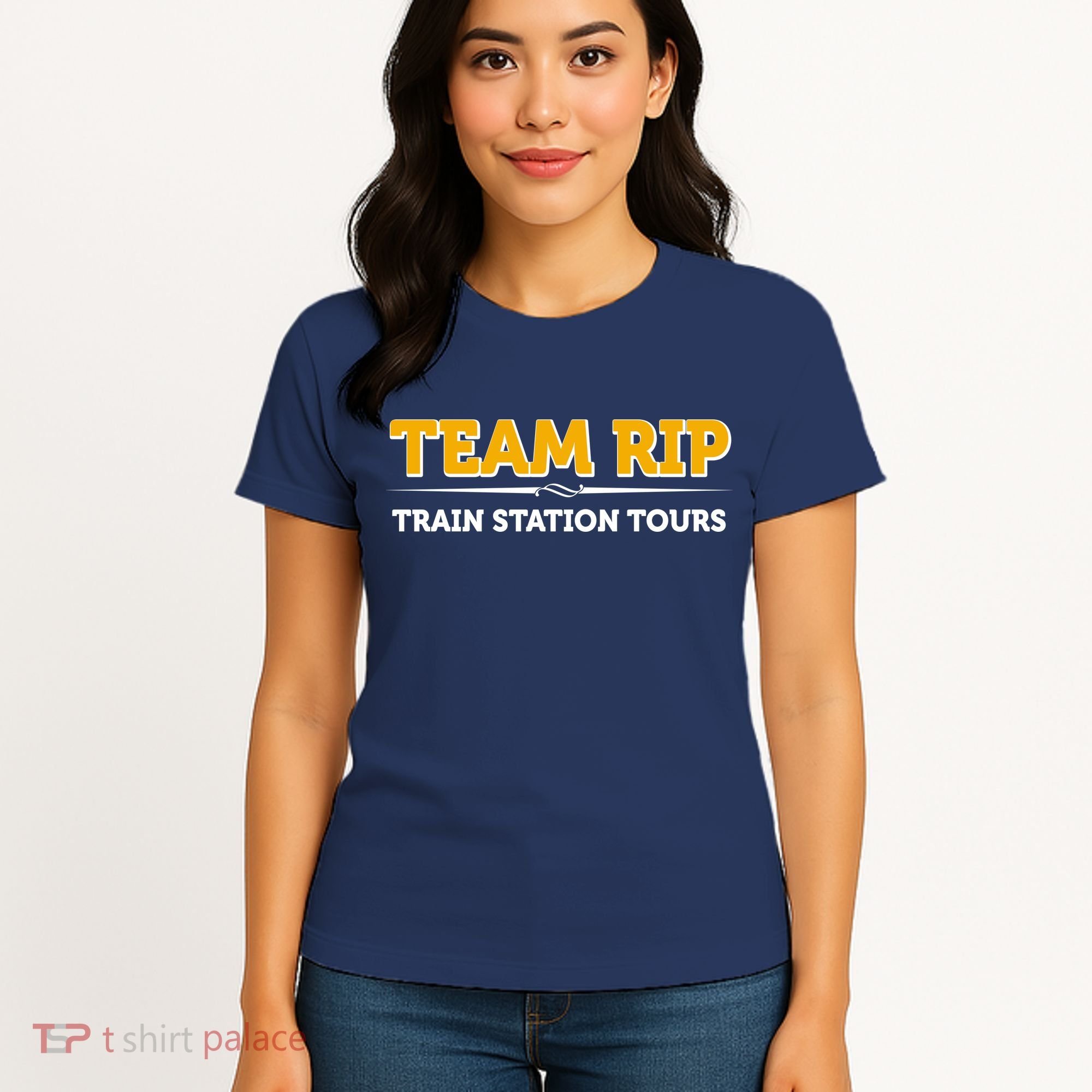 Team Rip Train Station Tours Yellowstone Women's T-Shirt