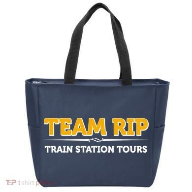 Team Rip Train Station Tours Yellowstone Tote Bag