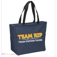 Team Rip Train Station Tours Yellowstone Tote Bag thumb 2
