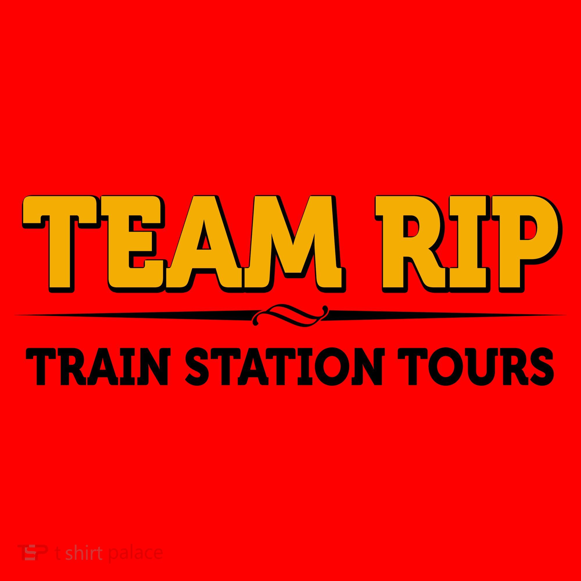Team Rip Train Station Tours Yellowstone Santa Hat
