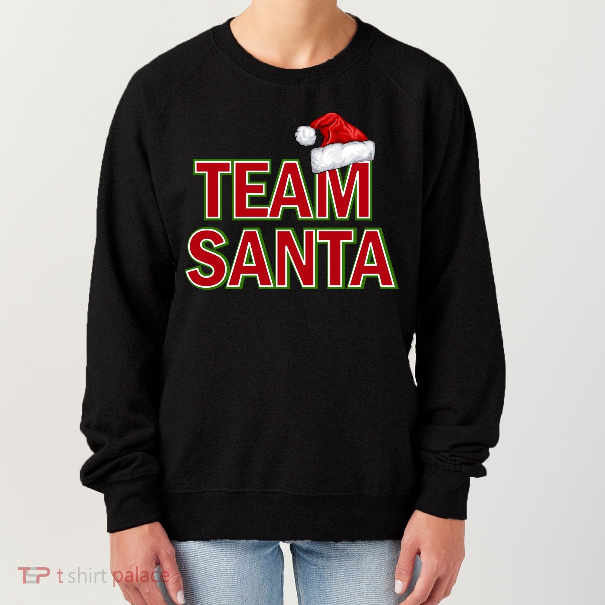 Team Santa Logo Women's Sweatshirt