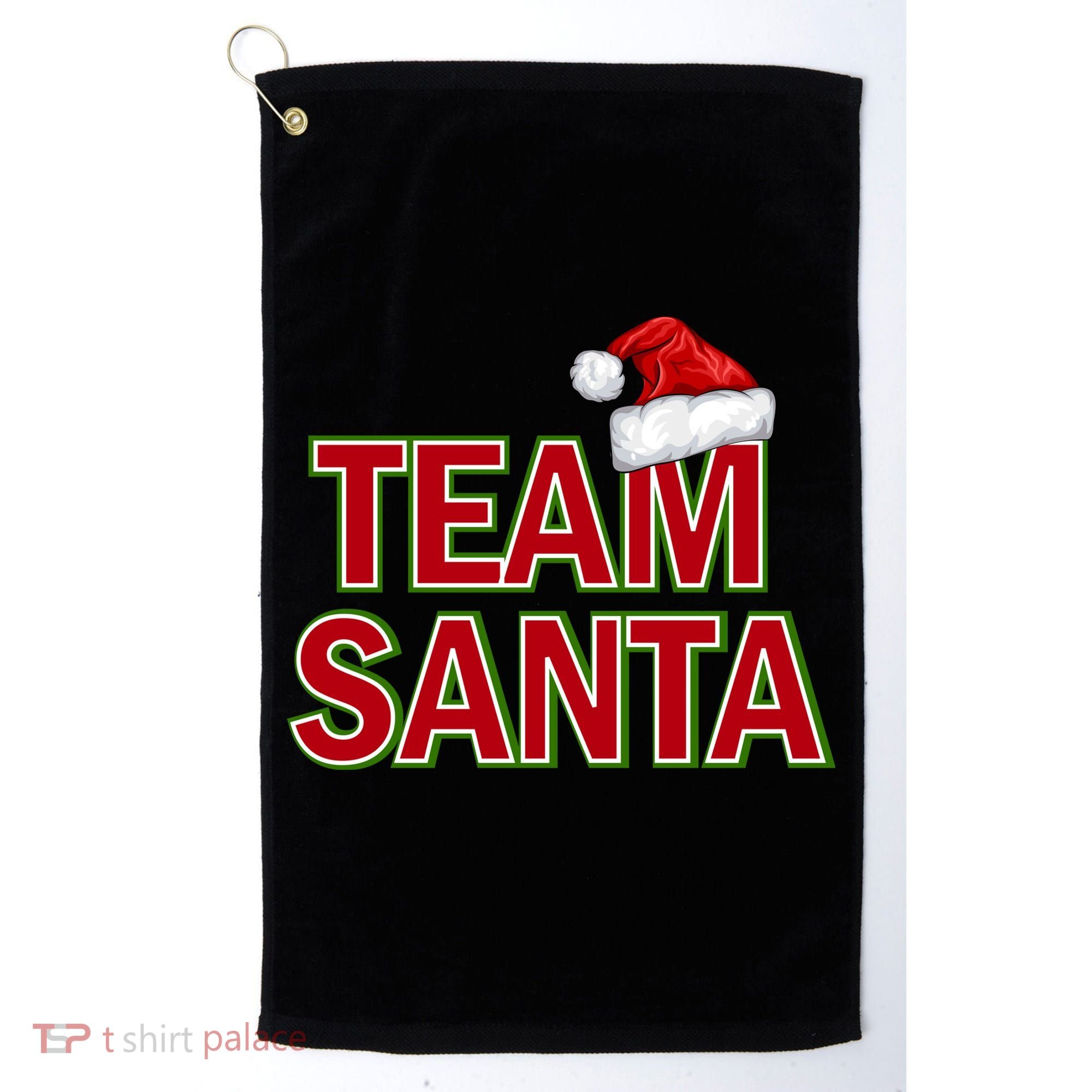 Team Santa Logo Golf Towel
