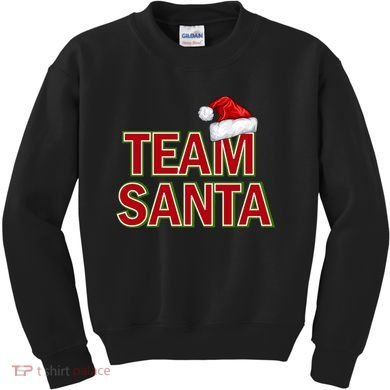 Team Santa Logo Kids Sweatshirt