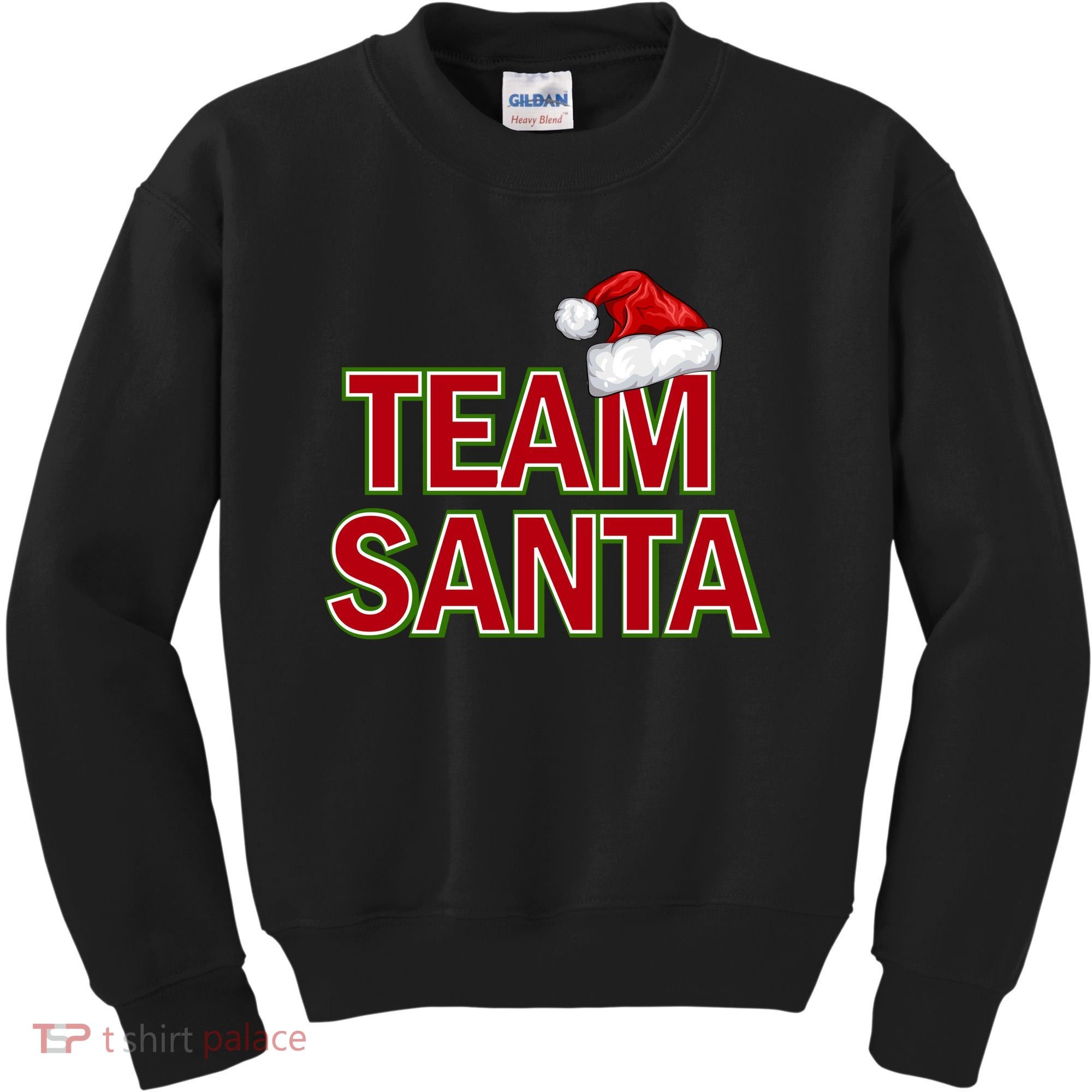 Team Santa Logo Kids Sweatshirt