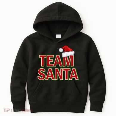 Team Santa Logo Kids Hoodie
