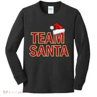 Team Santa Logo Kids Long Sleeve Shirt thumb 0