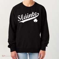 Team Slainte Irish Clover St. Patrick's Day Women's Sweatshirt thumb 0