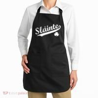 Team Slainte Irish Clover St. Patrick's Day Apron thumb 2