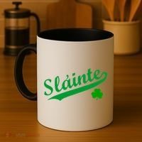 Team Slainte Irish Clover St. Patrick's Day Coffee Mug thumb 4